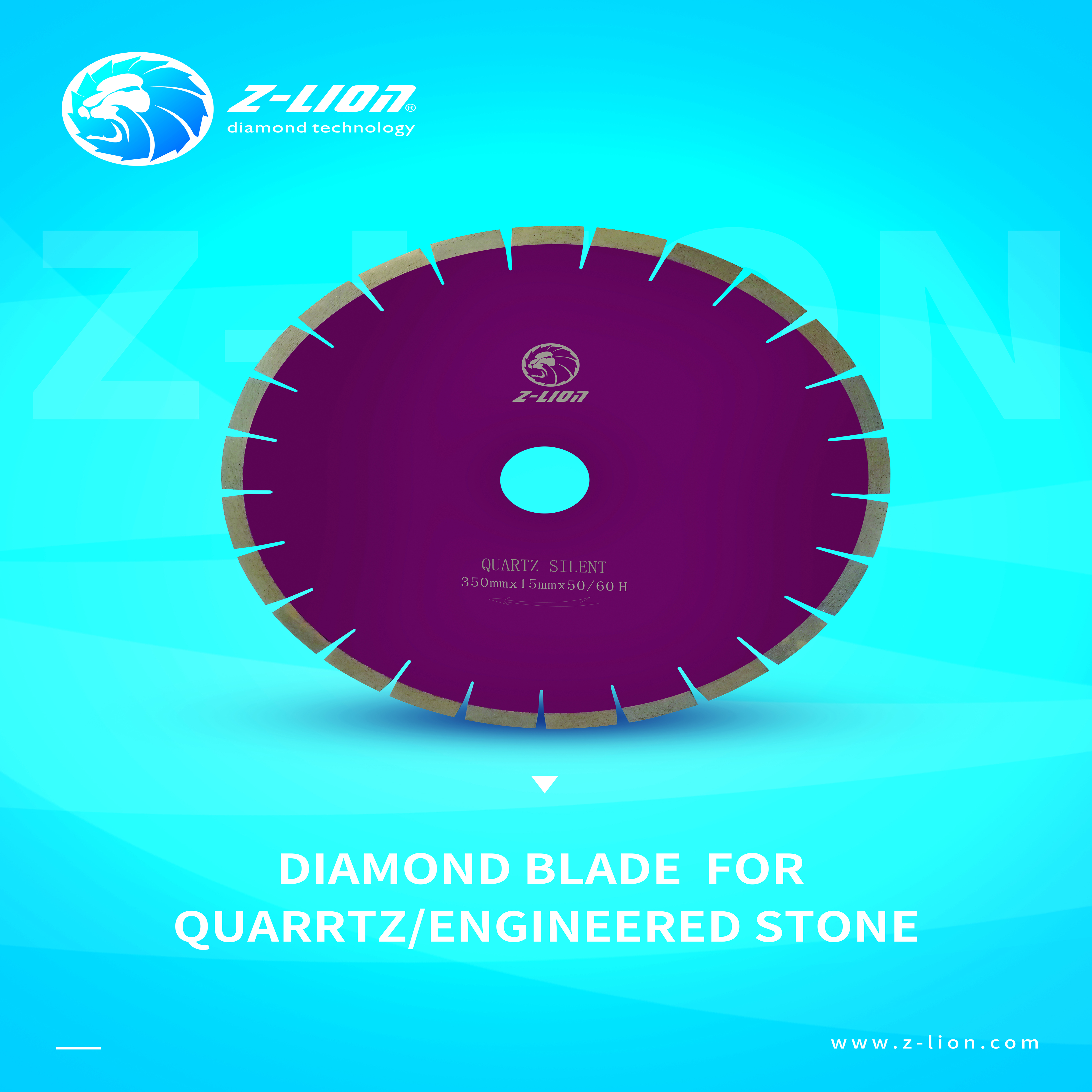 diamond blade for quarrtz/engineered stone