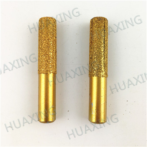 Vacuum Brazed Diamond Router Bits With Shank