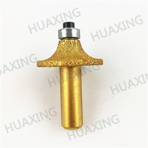 Vacuum Brazed Diamond Router Bits With Shank